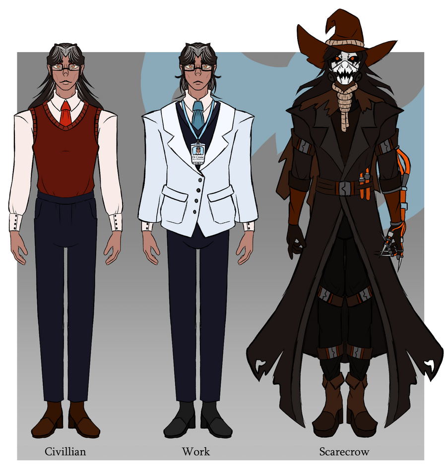 Dr Jonathan Crane / Scarecrow AU design