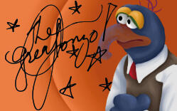 The Great Gonzo - Mini Print