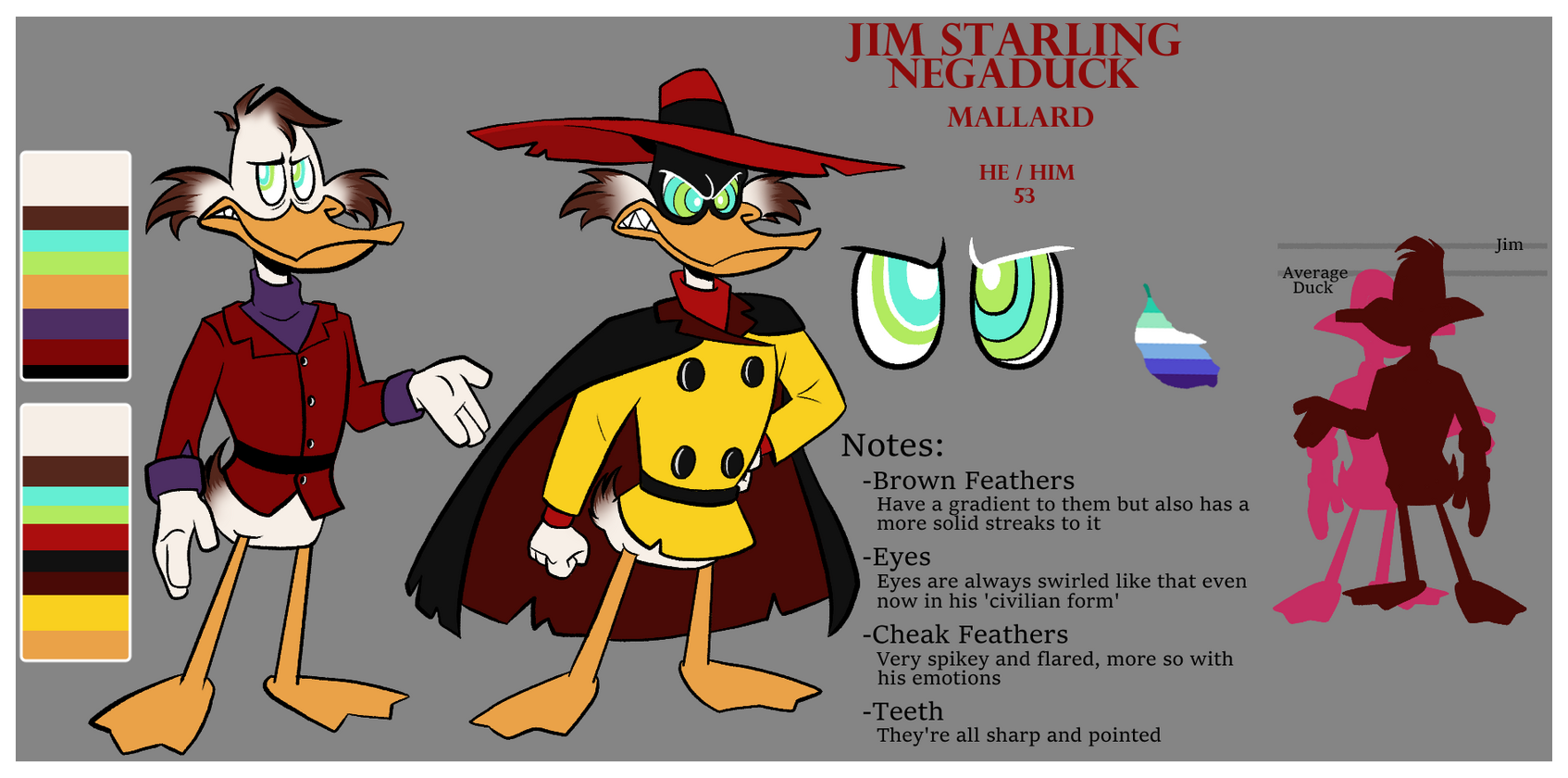 Negaduck Redesign [Ducktales 2017]